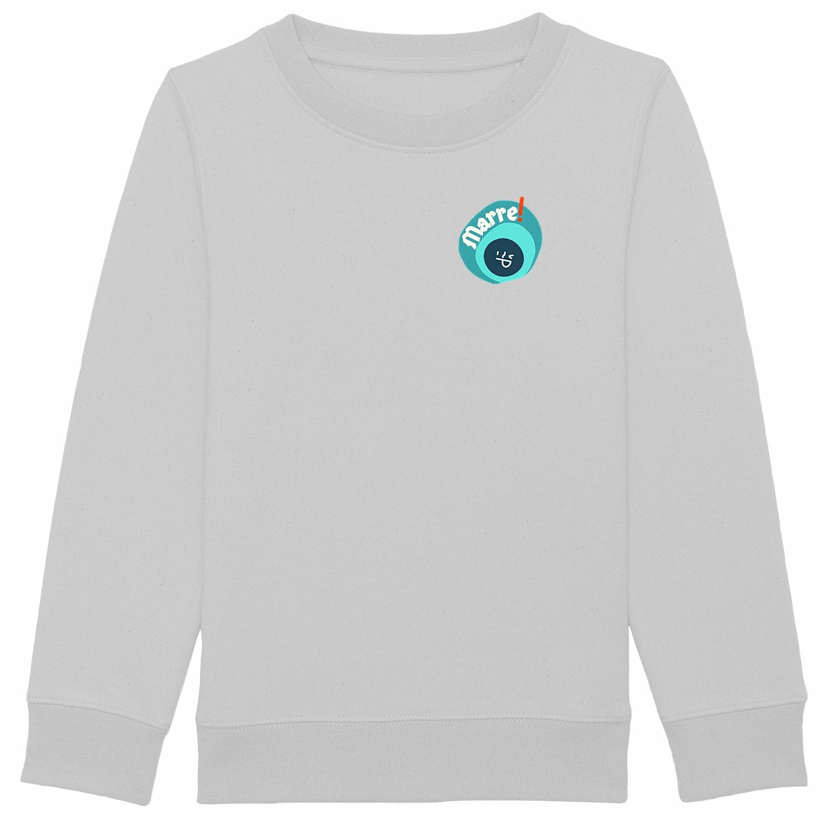 ? SMILEY CANARD & TURQUOISE ? Sweat épais Enfant & Ado 100% écologique 3 coloris