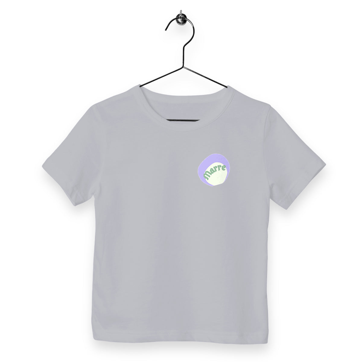 MARRE ? CAPSULE CHANTILLY? T-shirt Enfant.Ado 100% coton en conv. biologique 3 coloris