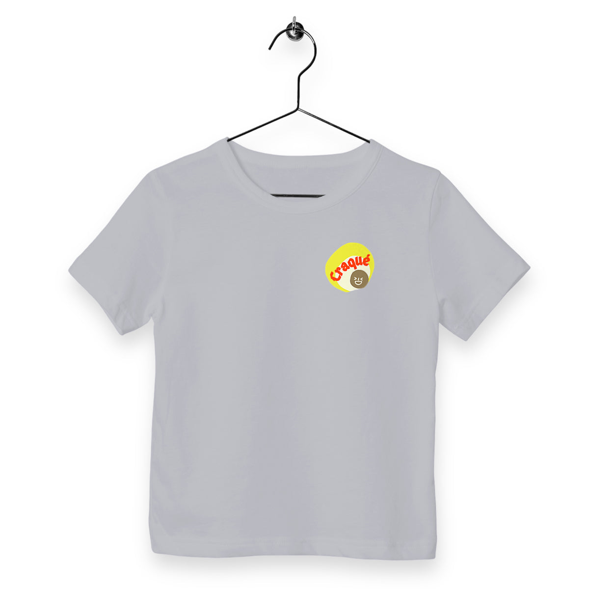 CRAQUE ? ? CAPSULE JAUNE CREME ? T-shirt léger Enfant&Ado 100% coton conv. bio 3 colori