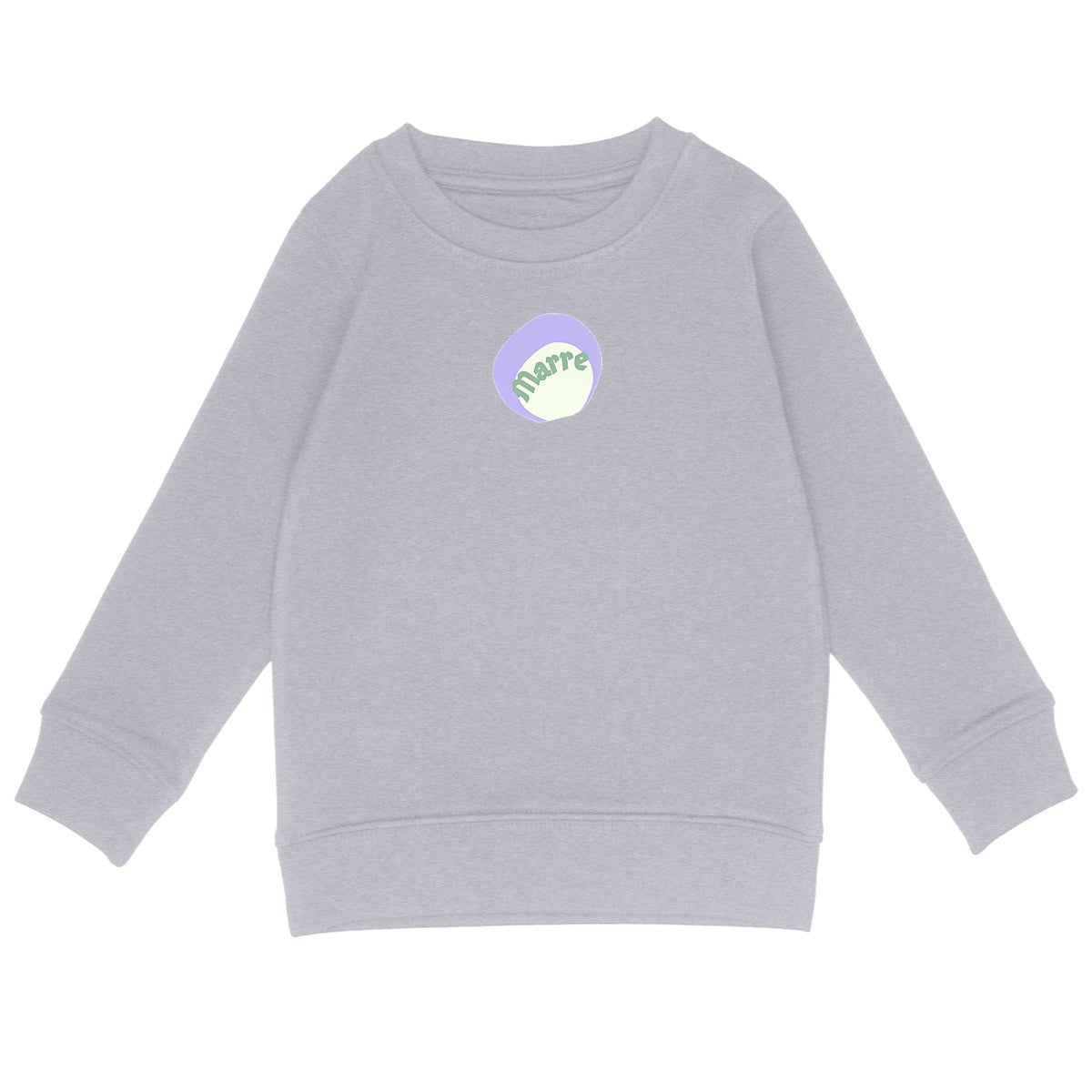 MARRE ? CAPSULE CHANTILLY? Sweat Enfant & Ado léger 100% écologique 4 coloris