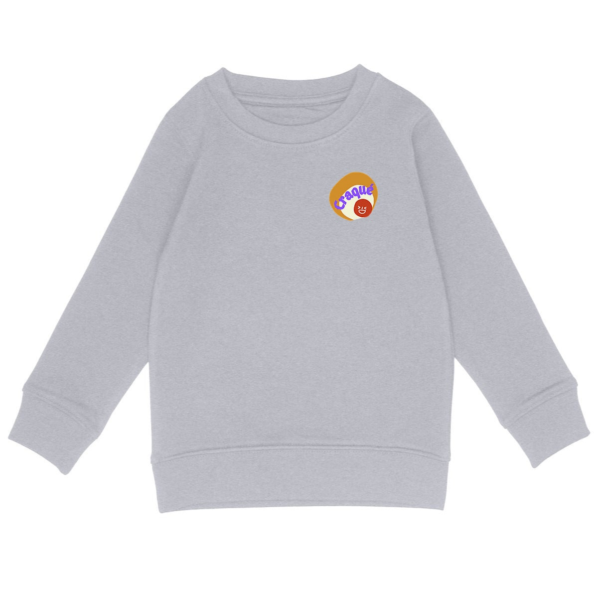 CRAQUE ? ? CAPSULE CAMEL MARRON CREME ? Sweat léger Enfant & Ado 4 coloris