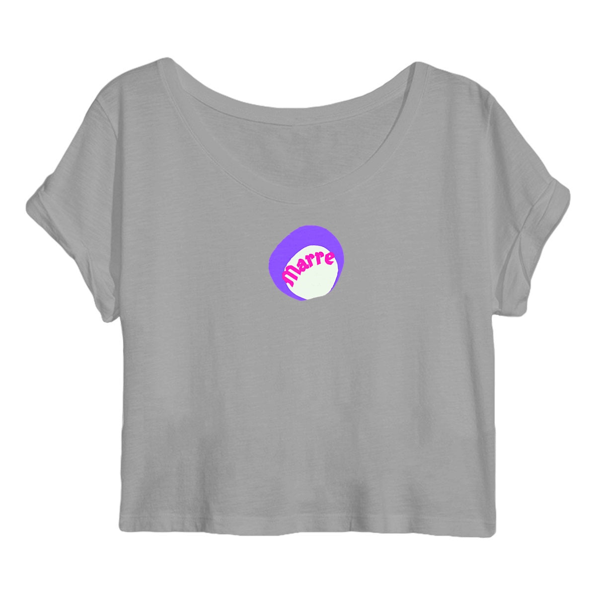 MARRE ? CAPSULE LICORNE ? Crop top 100% coton biologique 3 coloris