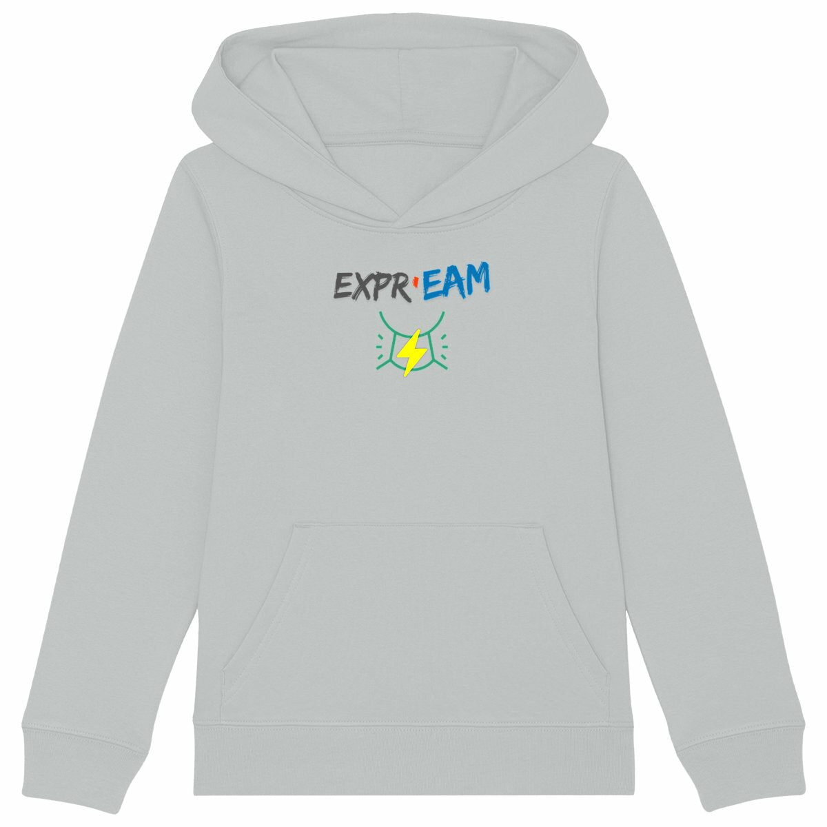 Sweat à capuche Enfant 85% coton biologique, 15% polyester recyclé