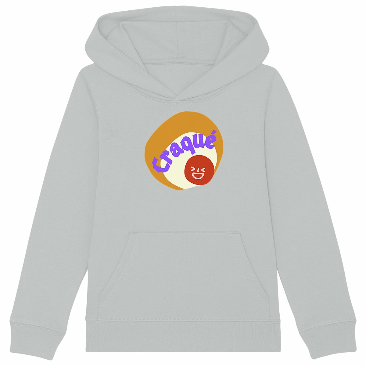 CRAQUE ? ? CAPSULE CAMEL MARRON CREME ? Sweat capuche épais Enfant & Ado 3 coloris