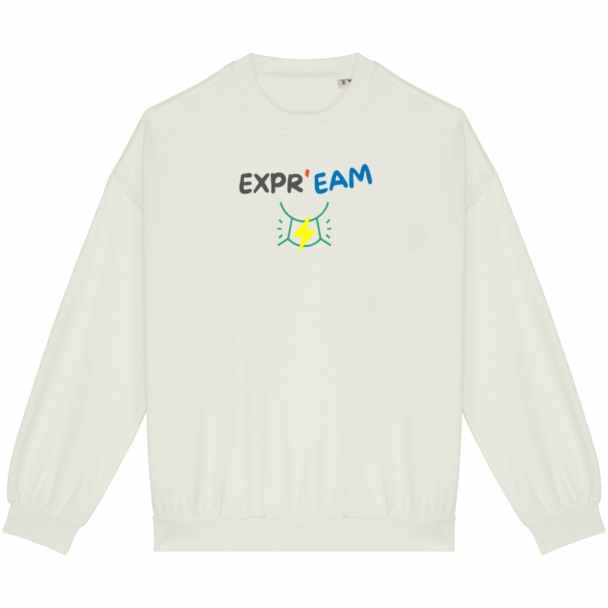 Sweat-shirt unisexe 100% coton biologique 