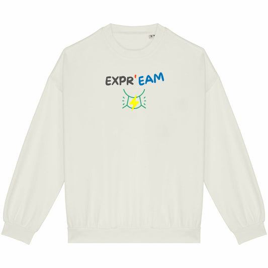 Sweat-shirt unisexe 100% coton biologique 