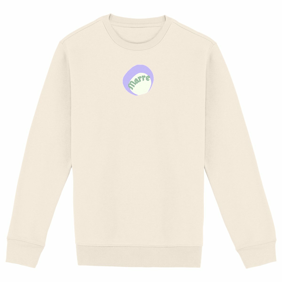 MARRE ? CAPSULE CHANTILLY? Sweat épais écologique 5 coloris