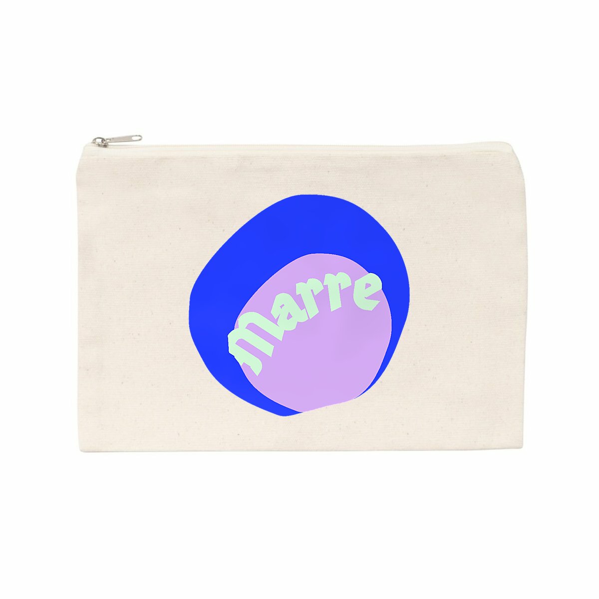 MARRE ! ? CAPSULE FANTASY ? Pochette - trousse 100 % coton recyclé