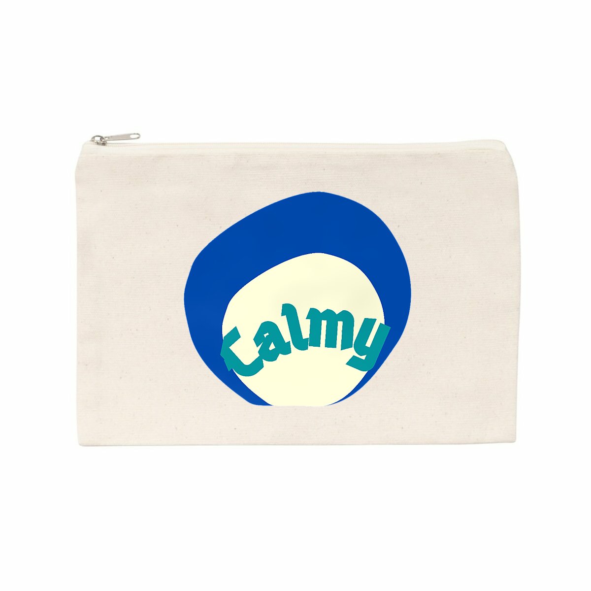 ? CALMY?Trousse - pochette 100 % coton recyclé