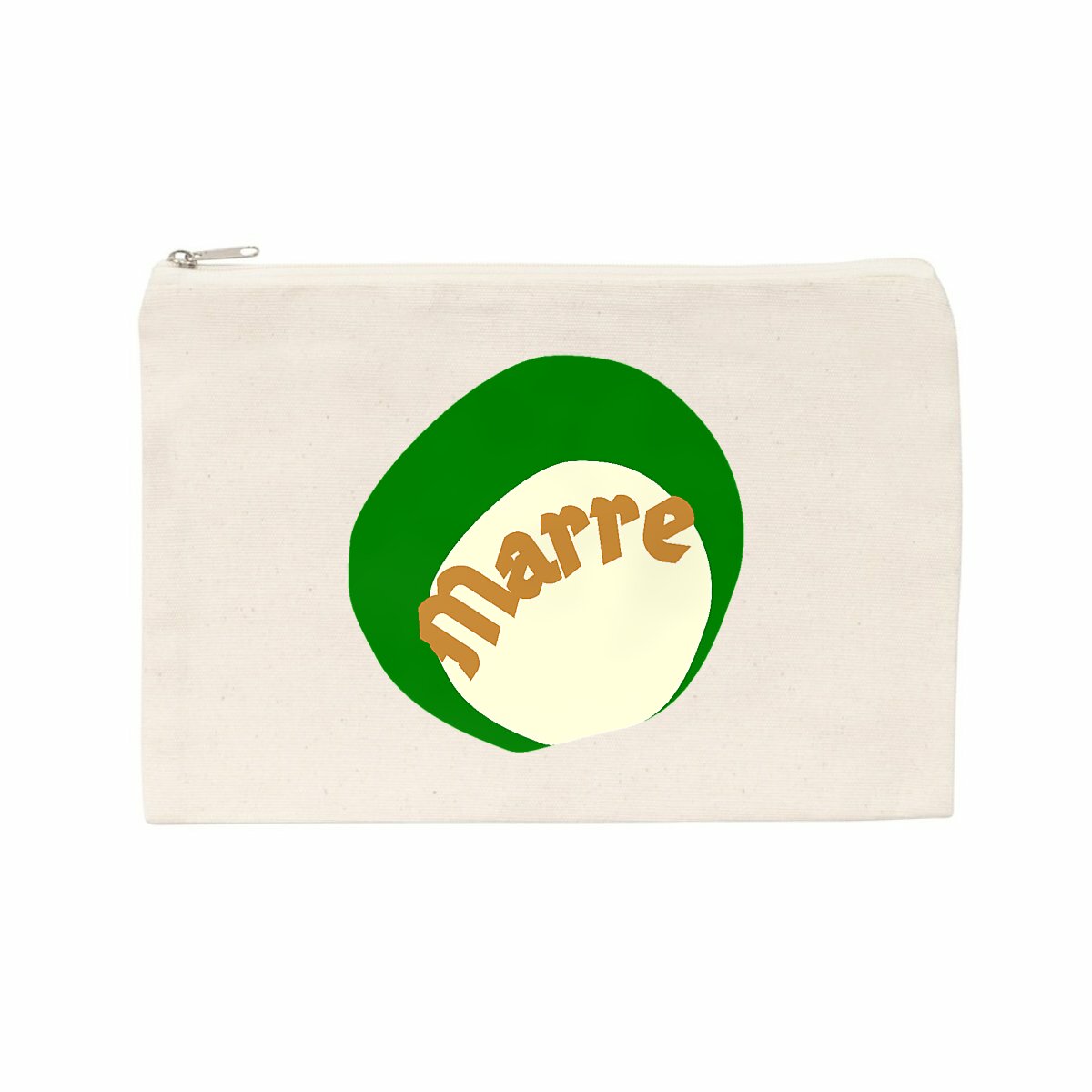 ? MARRE CAPSULE NATURE ? Pochette - trousse 100 % coton recyclé