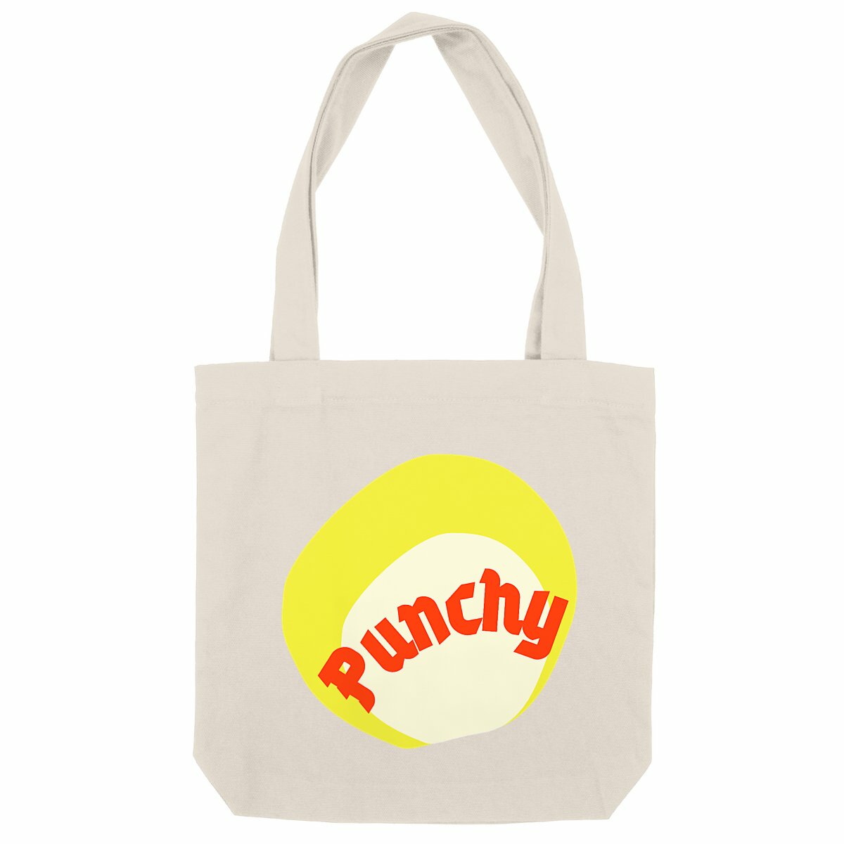 ? PUNCHY ? Totebag épais 100 % recyclé 2 coloris