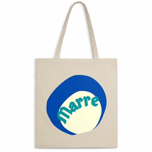 MARRE ! ? CAPSULE OCEAN ? Totebag léger 100% recyclé