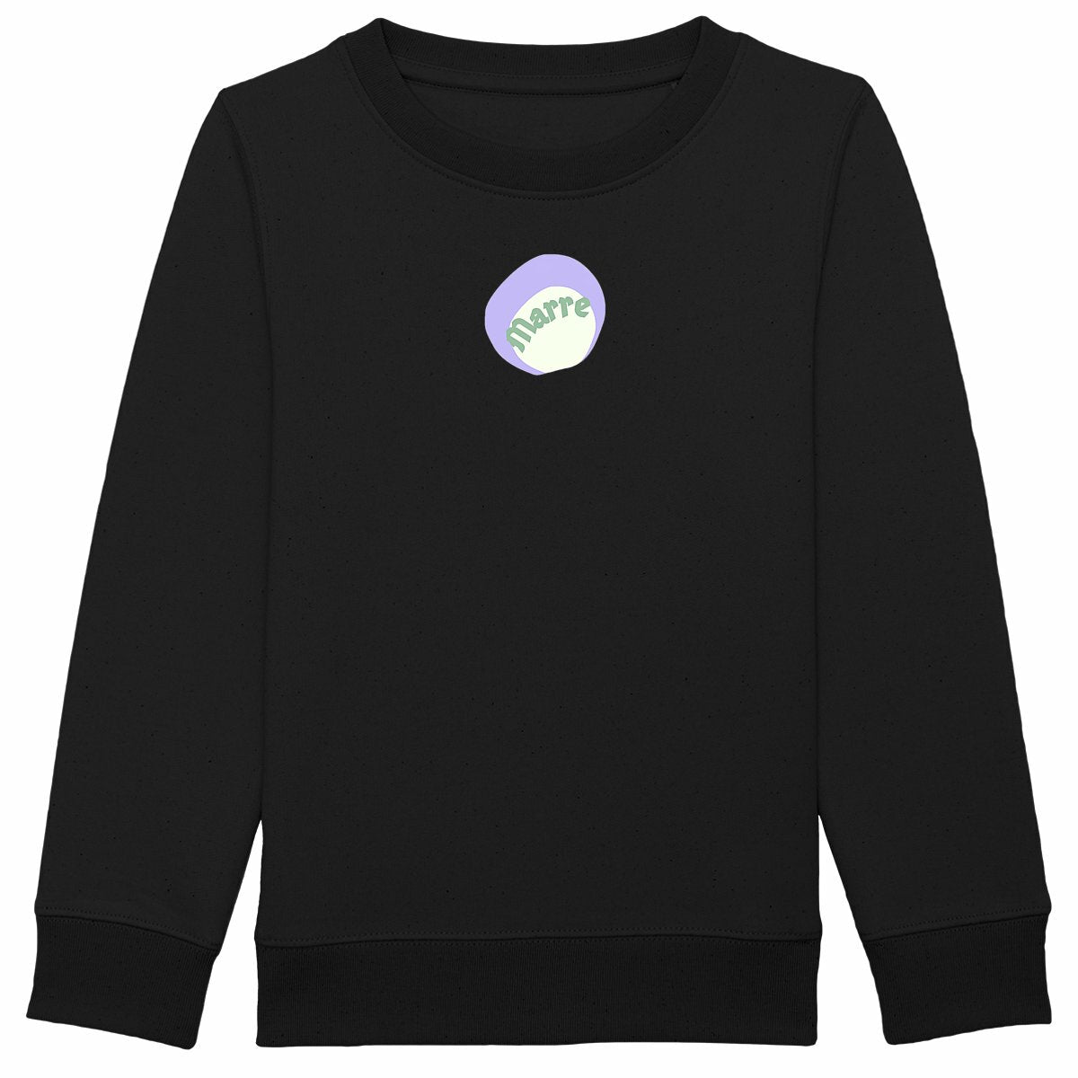 MARRE ? CAPSULE CHANTILLY? Sweat Enfant.Ado épais 100% écologique 3 coloris