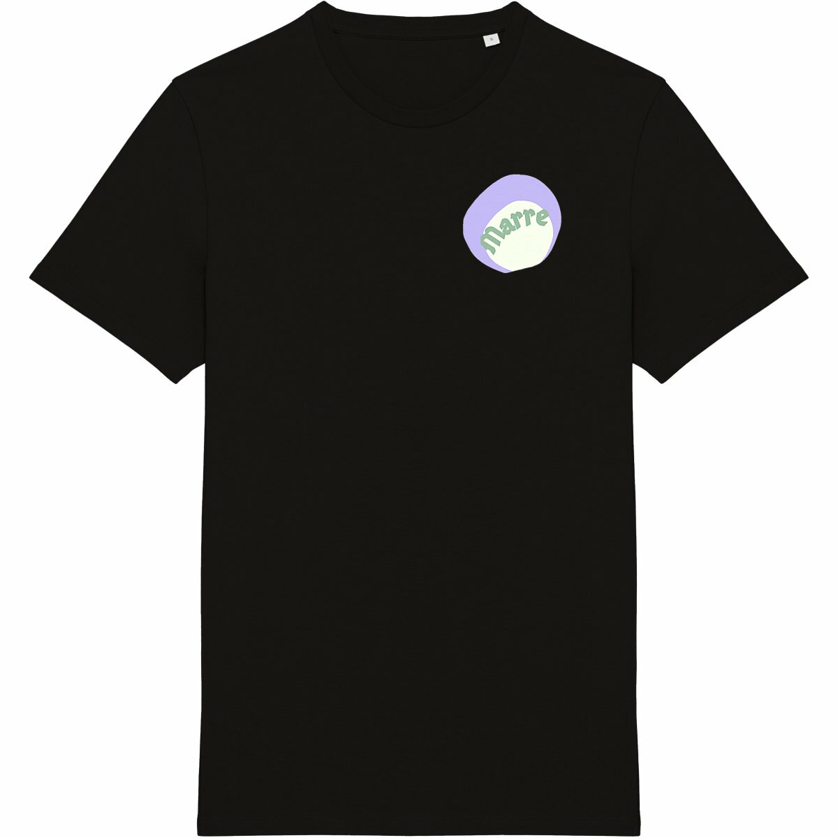 MARRE ? CAPSULE CHANTILLY? T-shirt 100% coton en conversion biologique 4 coloris