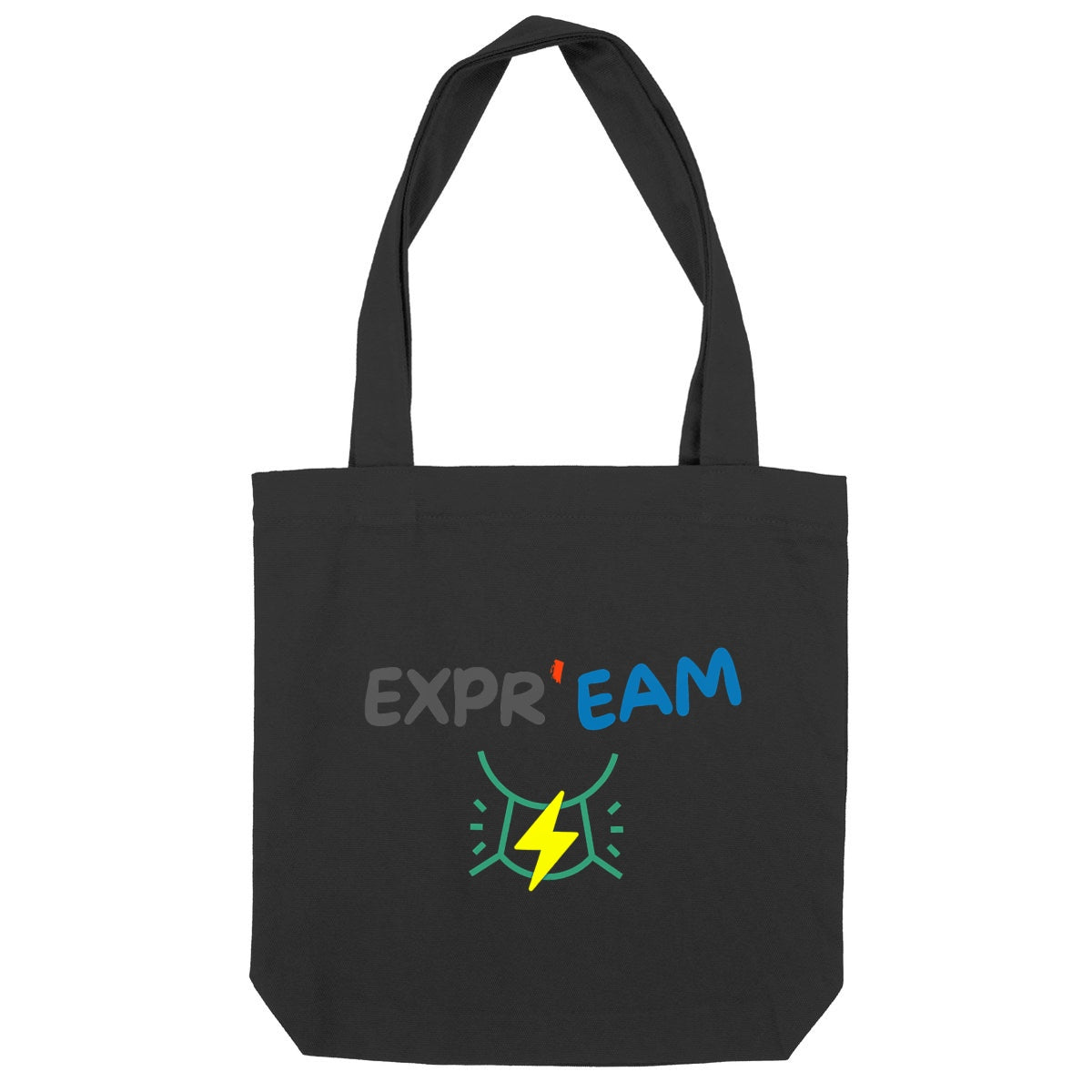 EXPR'EAM ? EN COULEURS ? Totebag épais 100% recyclé 2 coloris