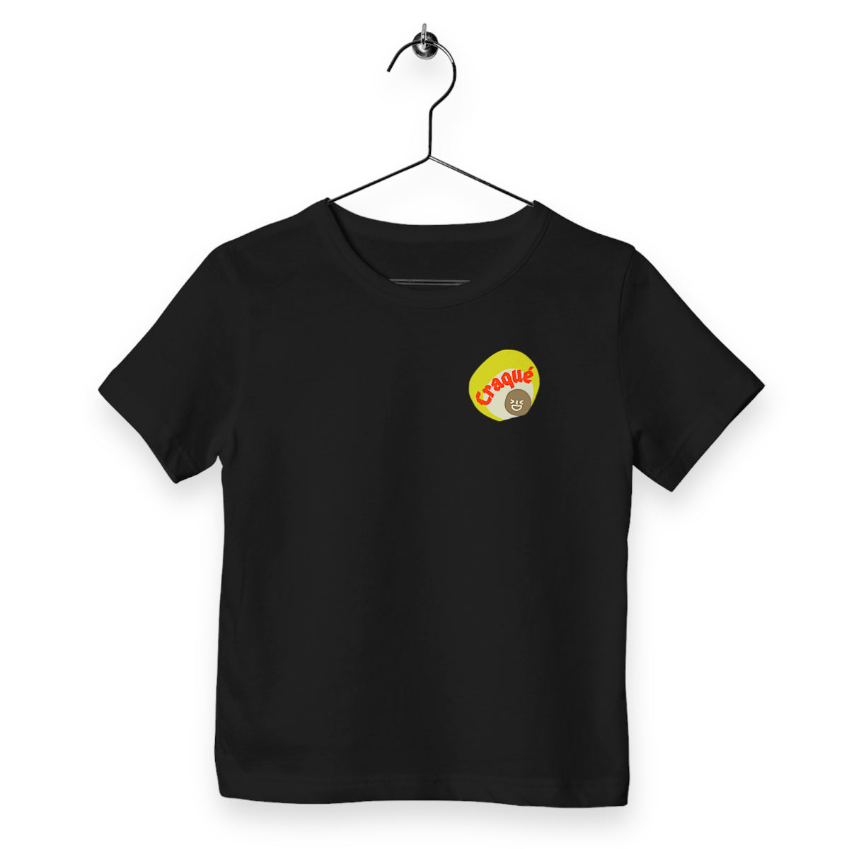 CRAQUE ? ? CAPSULE JAUNE CREME ? T-shirt léger Enfant&Ado 100% coton conv. bio 3 colori