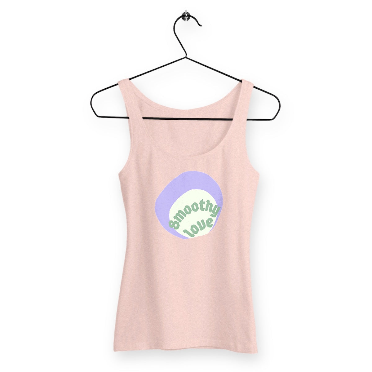 ?SMOOTHY LOVE?? Débardeur cintré 100% coton biologique 5 coloris