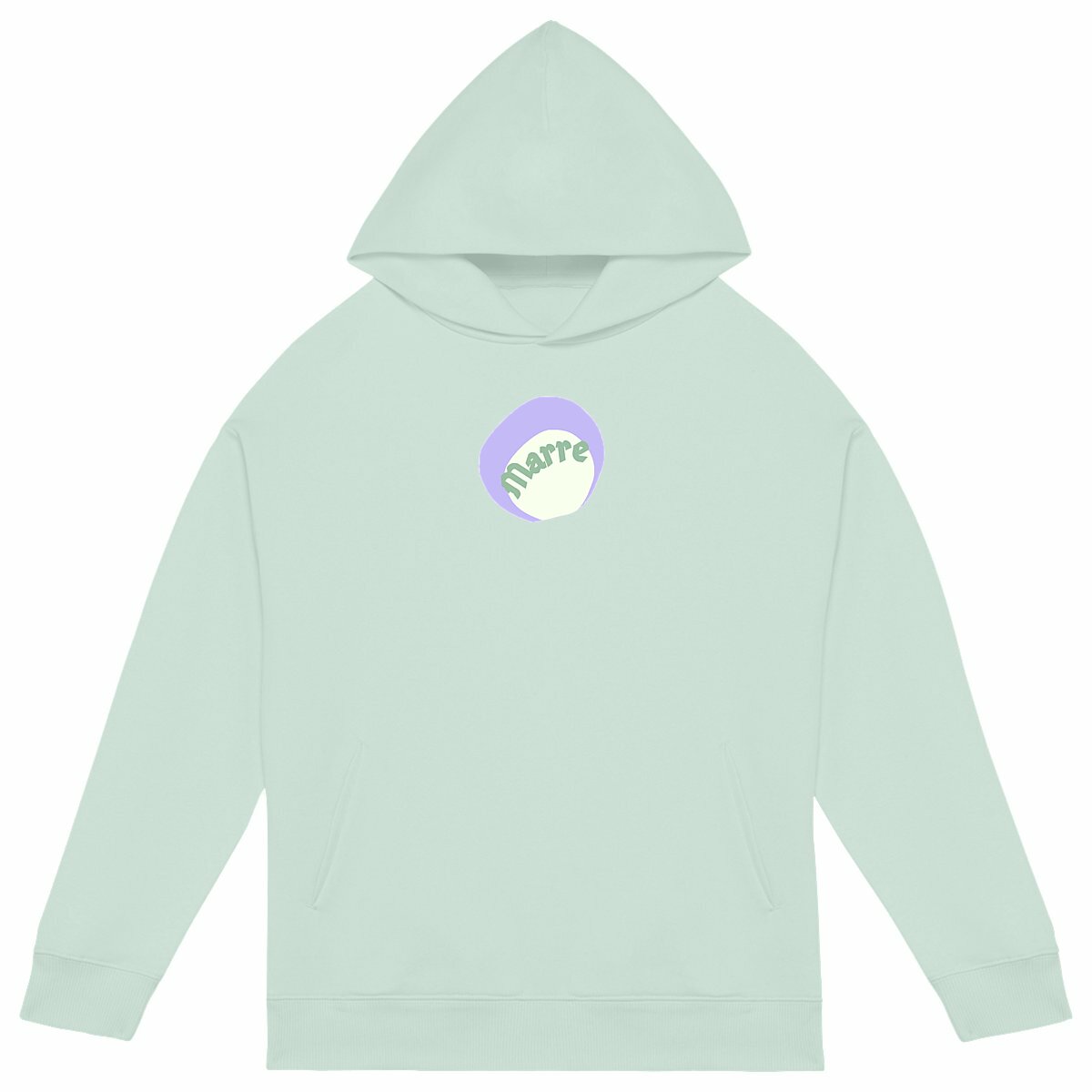 MARRE ? CAPSULE CHANTILLY? Sweat oversized 100% écologique 3 coloris