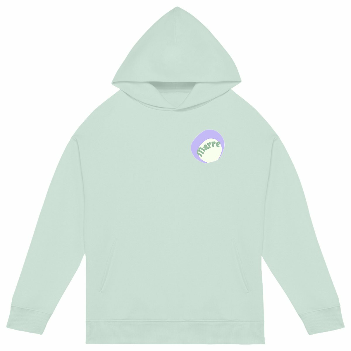 MARRE ? CAPSULE CHANTILLY? Sweat oversized 100% écologique 3 coloris