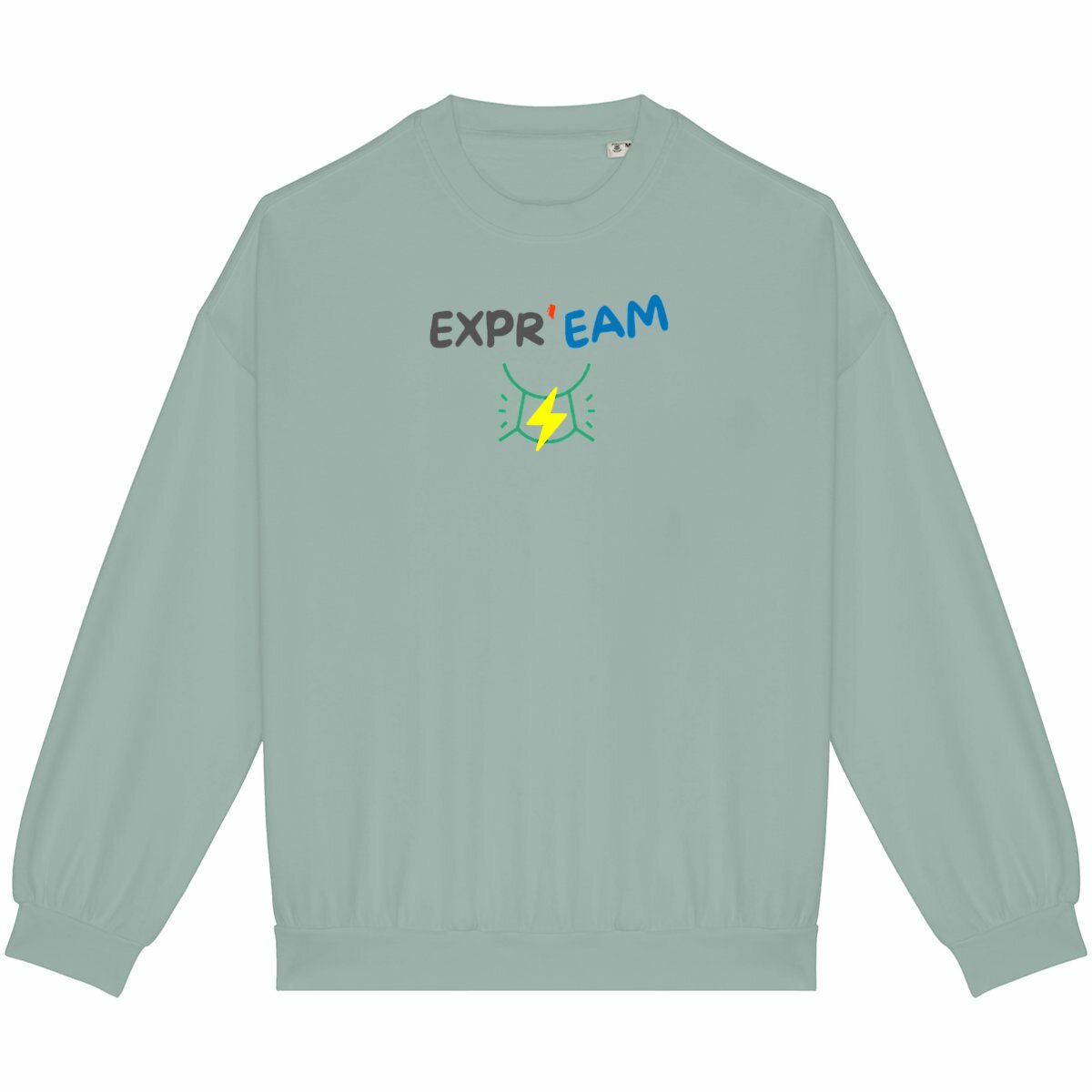 Sweat-shirt unisexe 100% coton biologique 