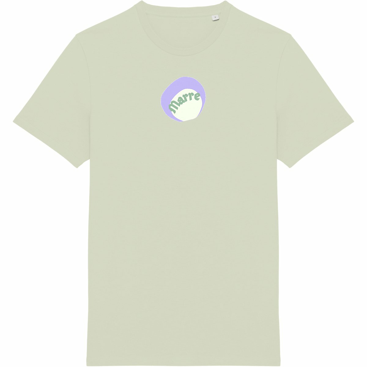 MARRE ? CAPSULE CHANTILLY? T-shirt 100% coton en conversion biologique 4 coloris