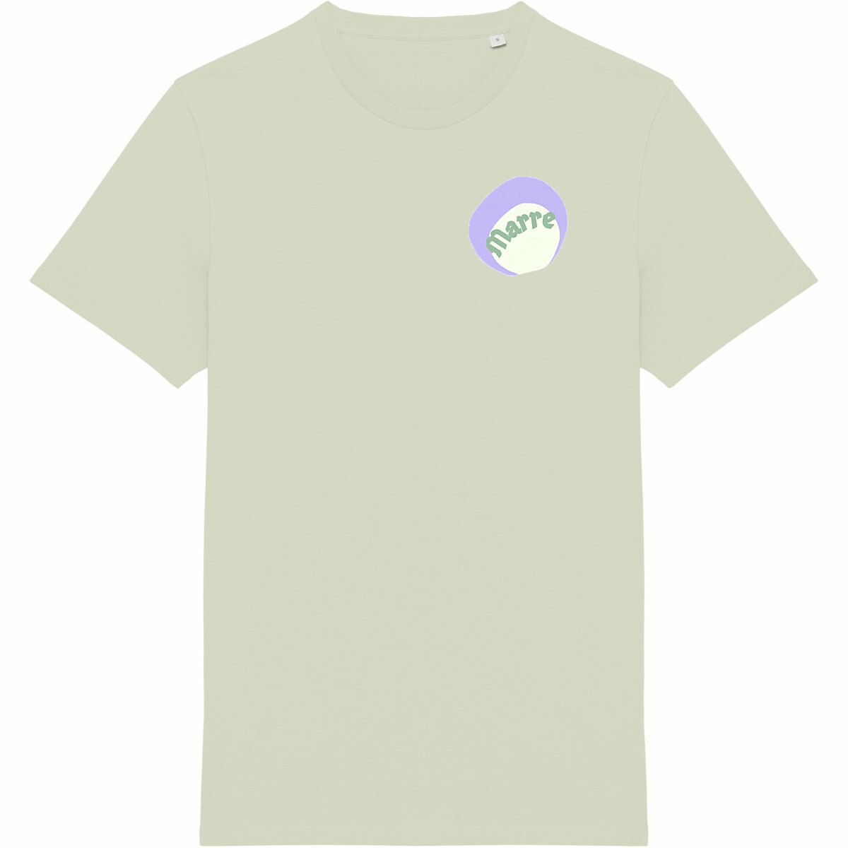 MARRE ? CAPSULE CHANTILLY? T-shirt 100% coton en conversion biologique 4 coloris