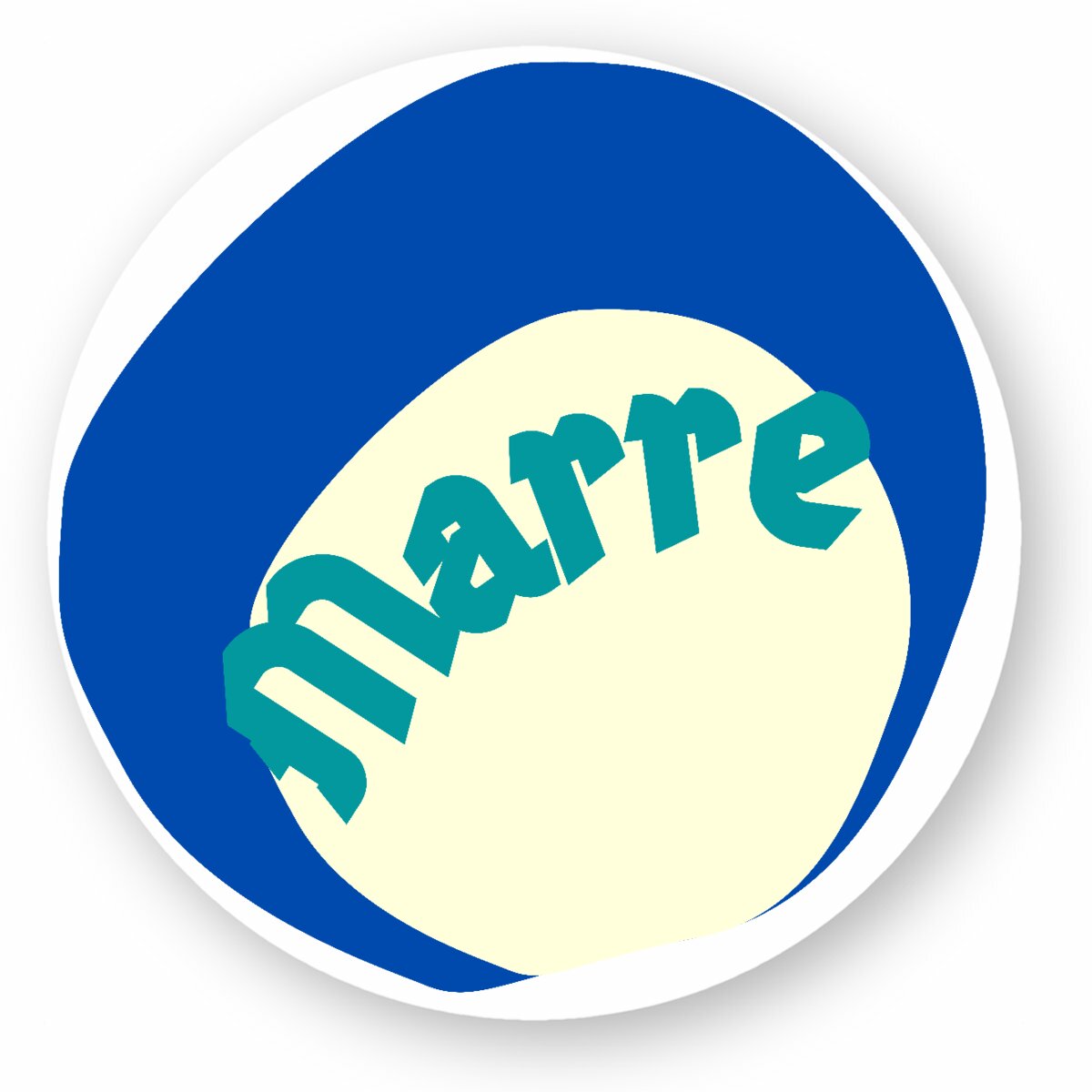 MARRE ! ? CAPSULE OCEAN ? Autocollants ronds écologique encre à l'eau formats variés